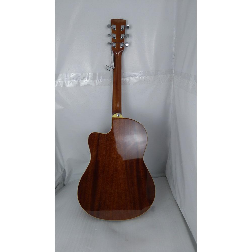 ibanez acoustic guitars ibanez md39c-nt 39 inch cutaway acoustic guitar - natural - open box b stock #barcode_202301881912