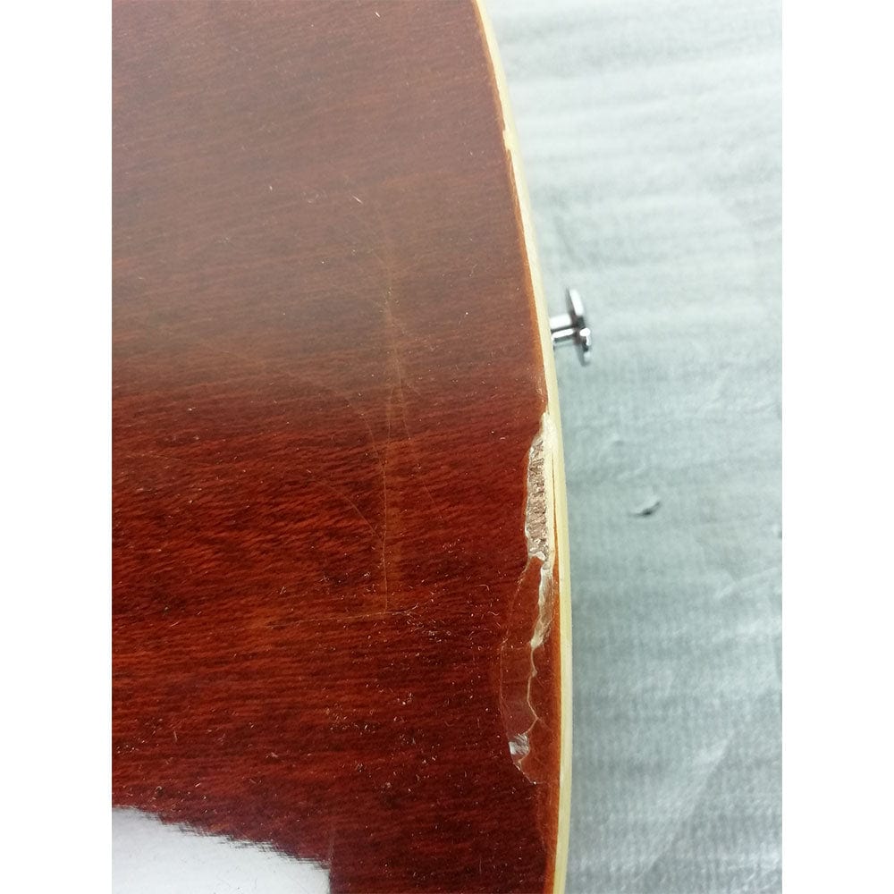 ibanez acoustic guitars ibanez md39c-nt 39 inch cutaway acoustic guitar - natural - open box b stock #barcode_202301881912