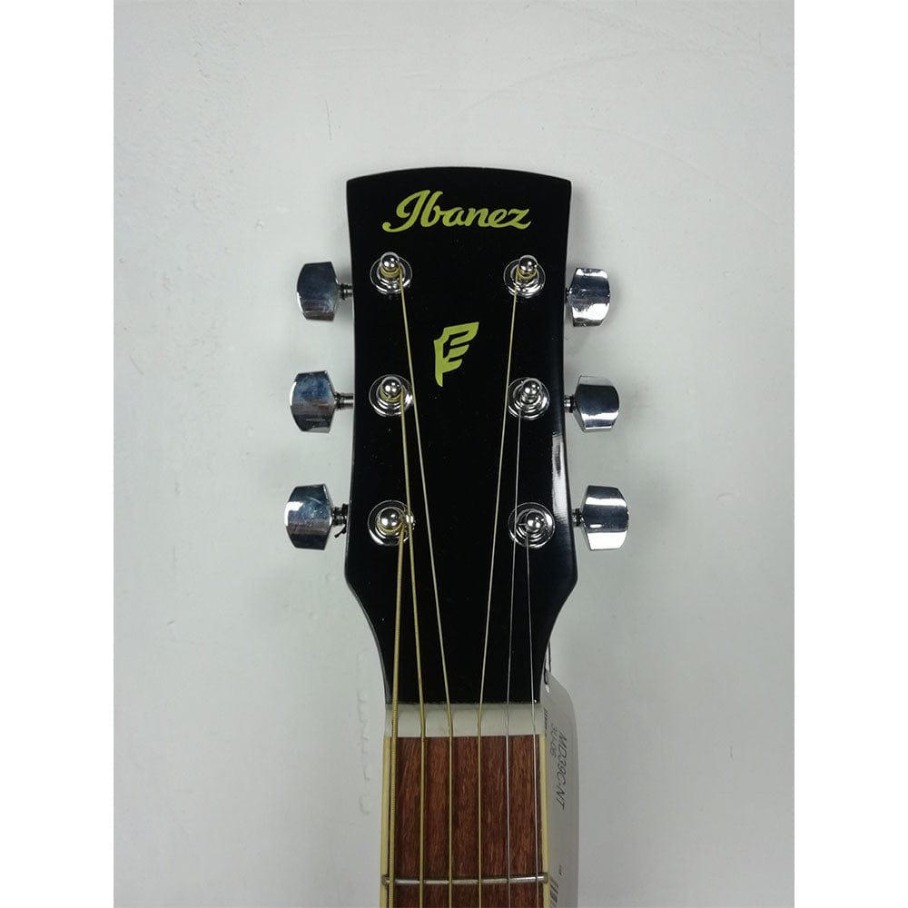 ibanez acoustic guitars ibanez md39c-nt 39 inch cutaway acoustic guitar - natural - open box b stock #barcode_202301881912