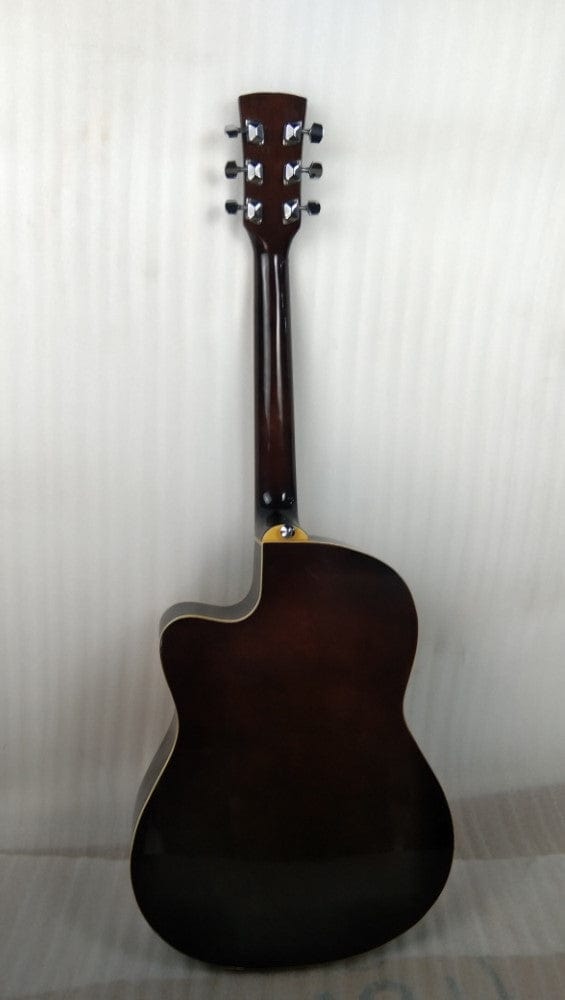 ibanez acoustic guitars ibanez md39c-nt 39 inch cutaway acoustic guitar - natural - open box b stock #barcode_202301881912