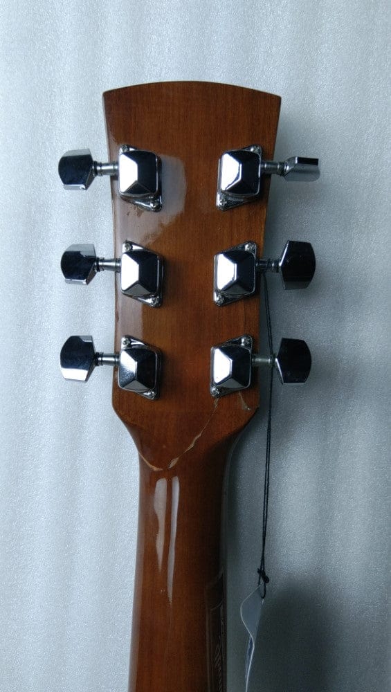 ibanez acoustic guitars ibanez md39c-nt 39 inch cutaway acoustic guitar - natural - open box b stock #barcode_202101826932