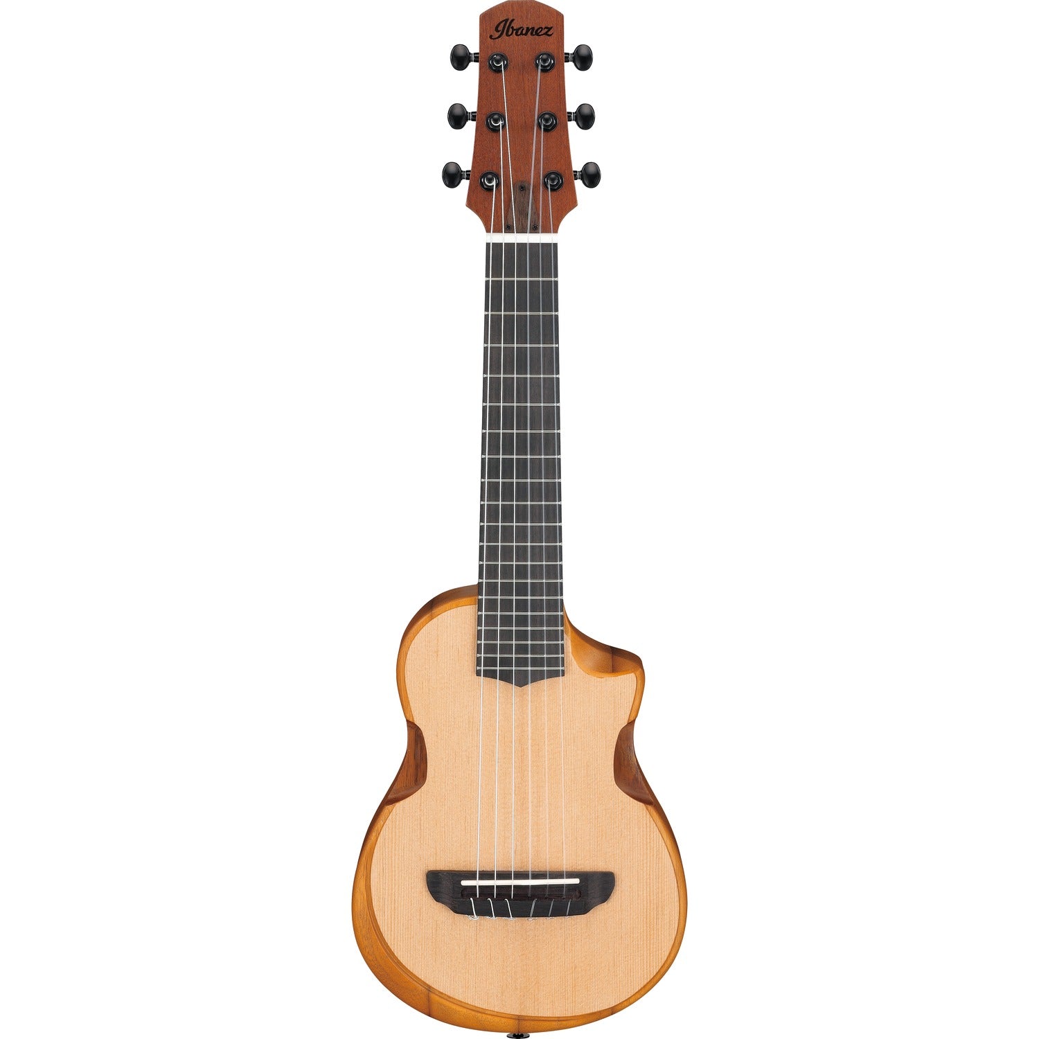 Ibanez Acoustic Guitars Open Pore Natural Ibanez AUP10N AU tenor 6 String Acoustic Guitar #color_open-pore-natural