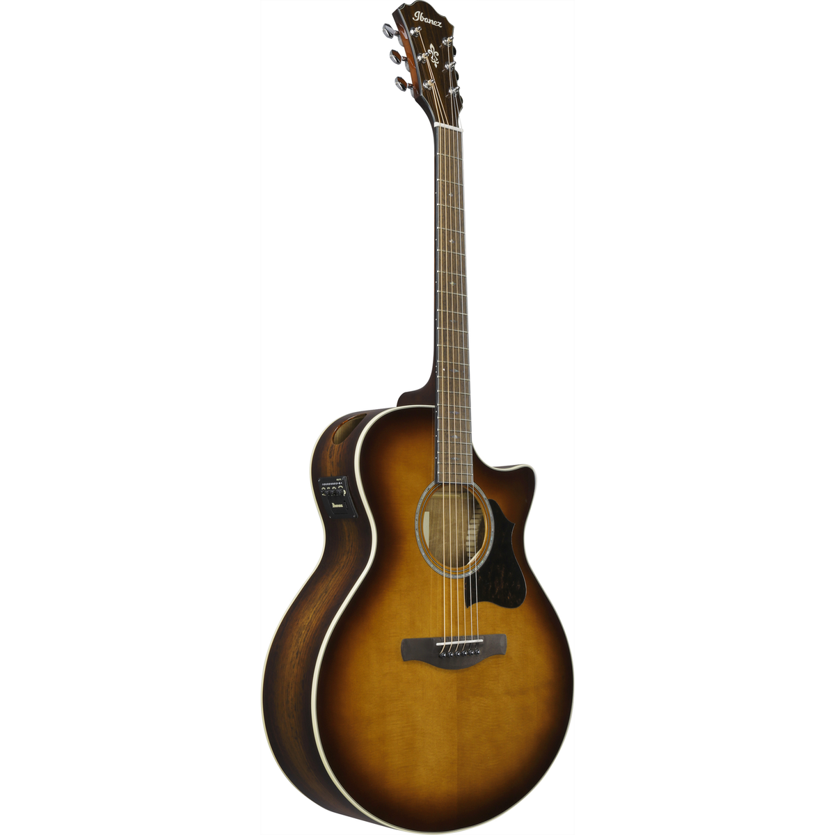 Ibanez Acoustic Guitars Vintage Mahogany Sunburst High Gloss Ibanez AE160 AE Series 6 String Electro Acoustic Guitar