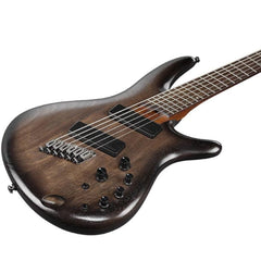Ibanez Bass Guitars Black Stained Burst Low Gloss Ibanez SRC6MS SR Series 6 String Bass Guitar - Black Stained Burst Low Gloss