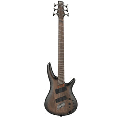 Ibanez Bass Guitars Black Stained Burst Low Gloss Ibanez SRC6MS SR Series 6 String Bass Guitar - Black Stained Burst Low Gloss