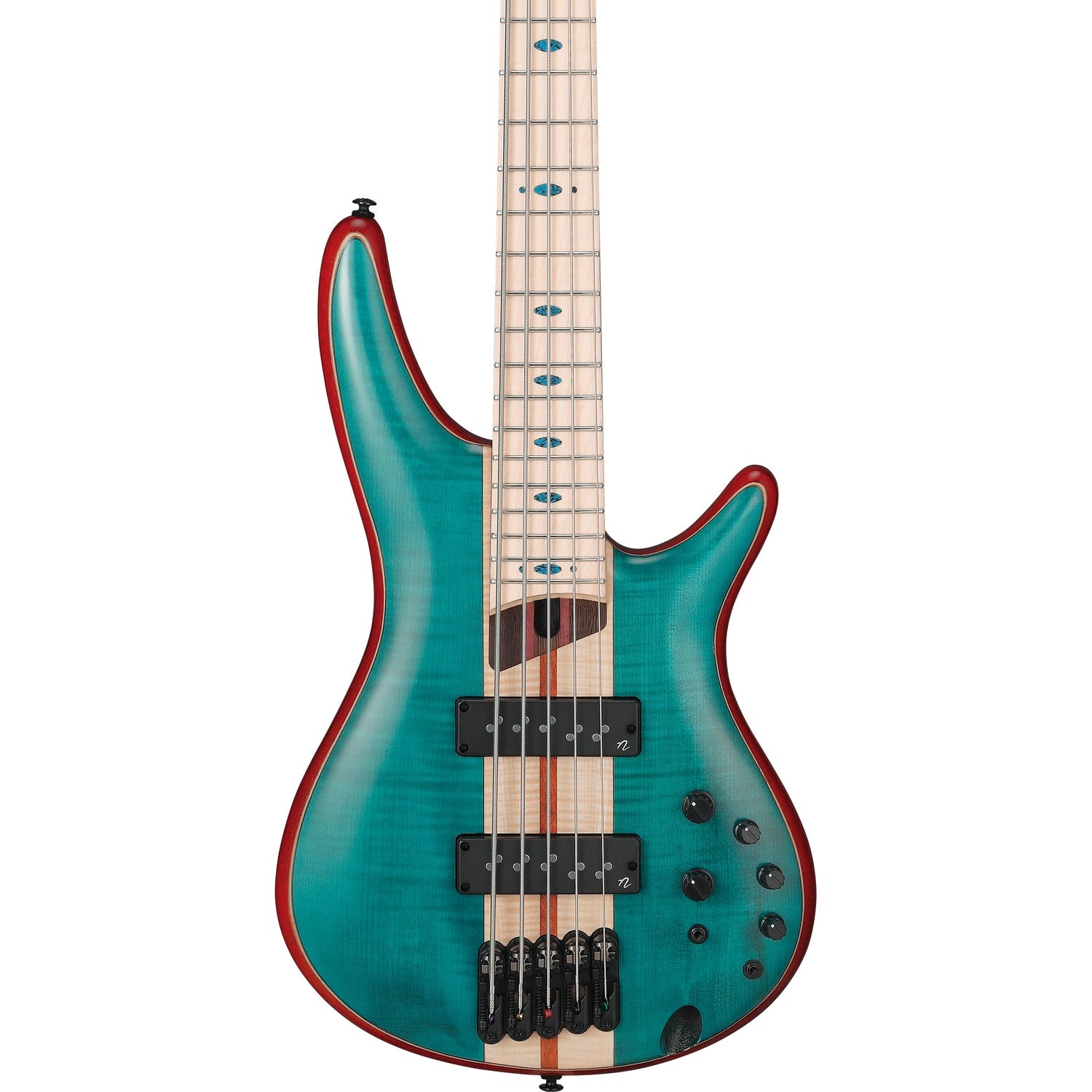 Ibanez Bass Guitars Caribbean Green Low Gloss Ibanez SR1425B 5 String Bass Guitar