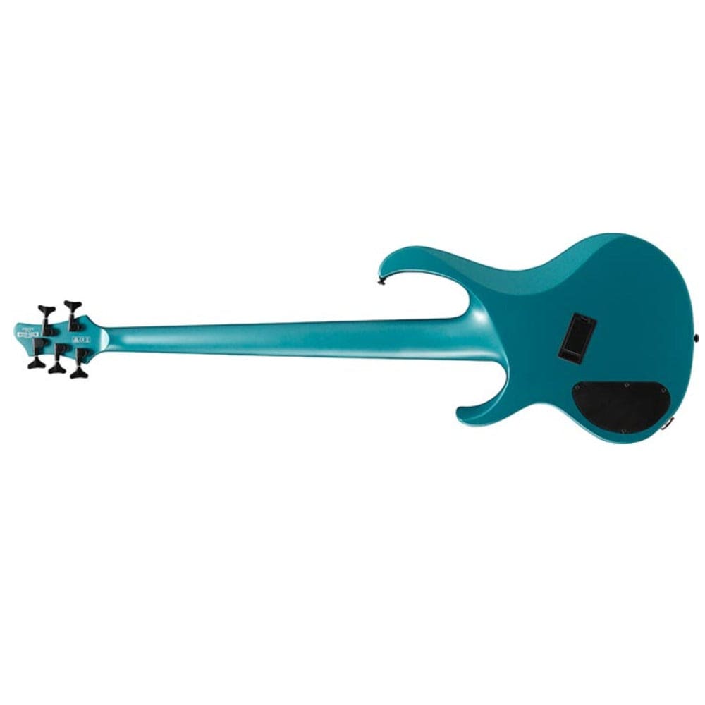 ibanez bass guitars cerulean aura burst matte ibanez btb605ms bass electric guitar with case