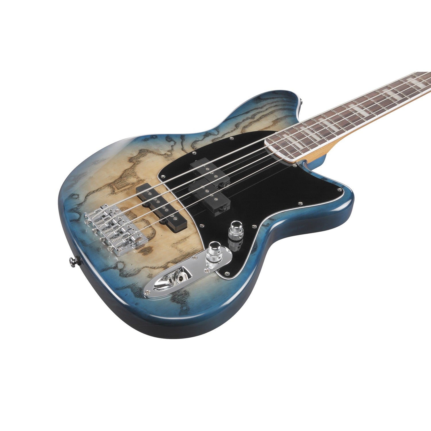 Ibanez Bass Guitars Cosmic Blue Starburst Ibanez TMB400TA Talman 4 String Electric Bass Guitar