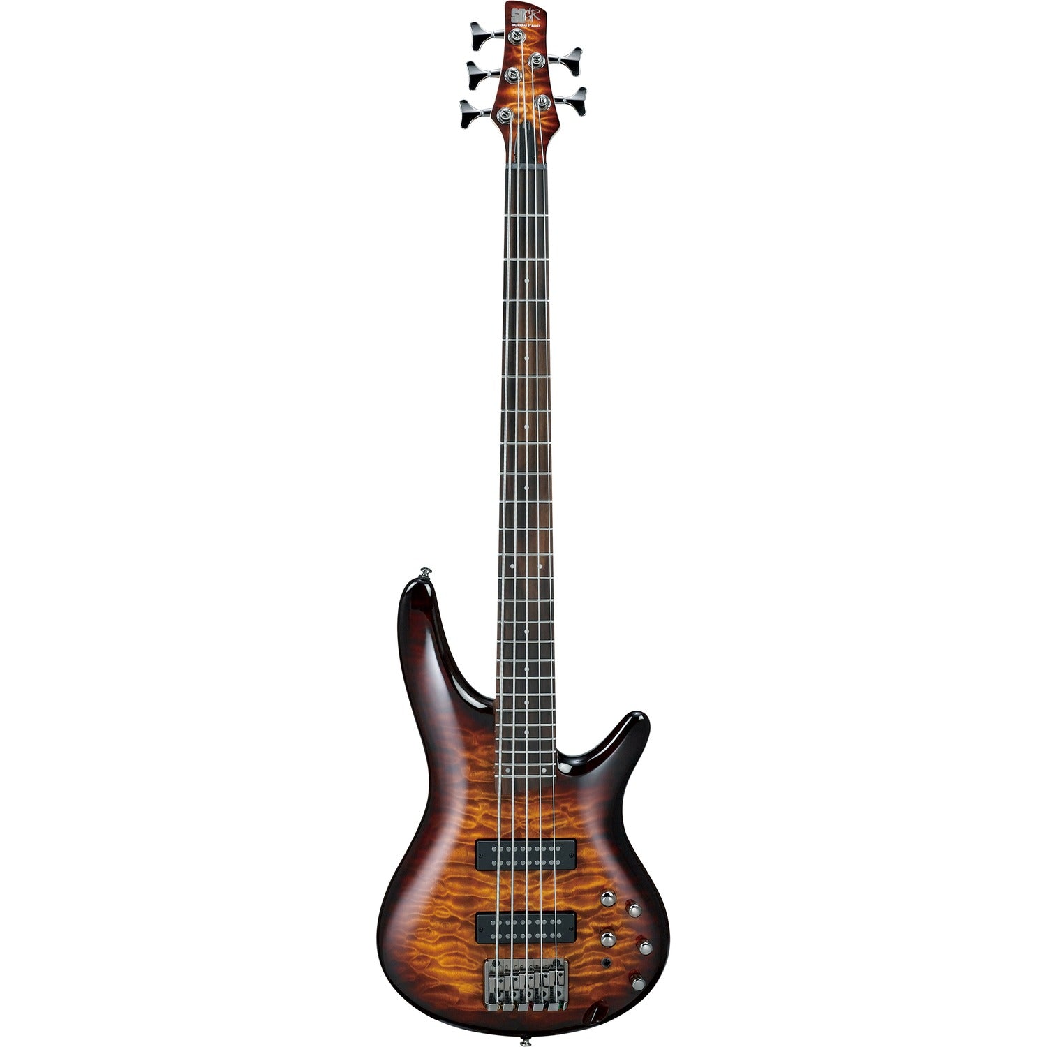 Ibanez Bass Guitars Dragon Eye Burst Ibanez SR405EQM Electric Bass Guitar