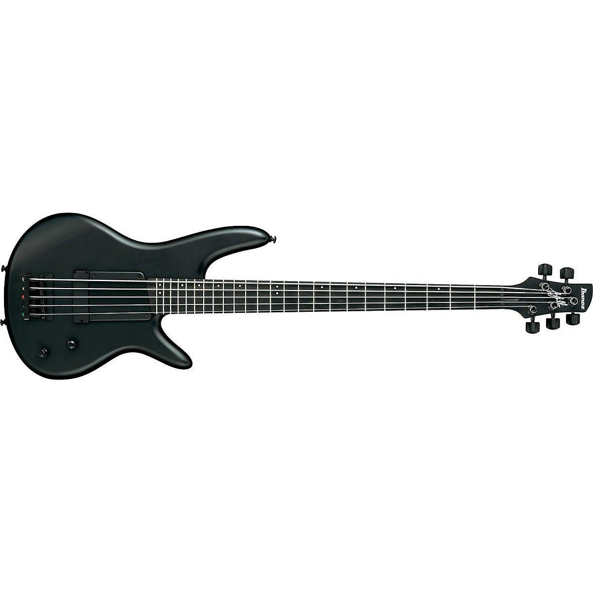Ibanez Bass Guitars Ibanez Gary Willis Signature Electric 5 String Bass Guitar -Flat Black (Fretted)