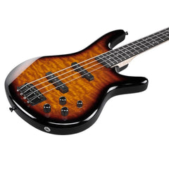 Ibanez Bass Guitars Ibanez GSR280QA SR Series 4 String Bass Guitar