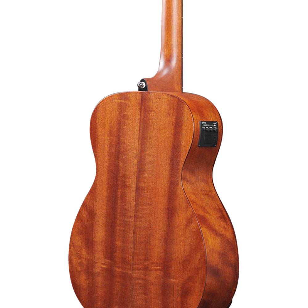 ibanez bass guitars ibanez pcbe12mh-opn 4 string acoustic bass guitar - open pore natural