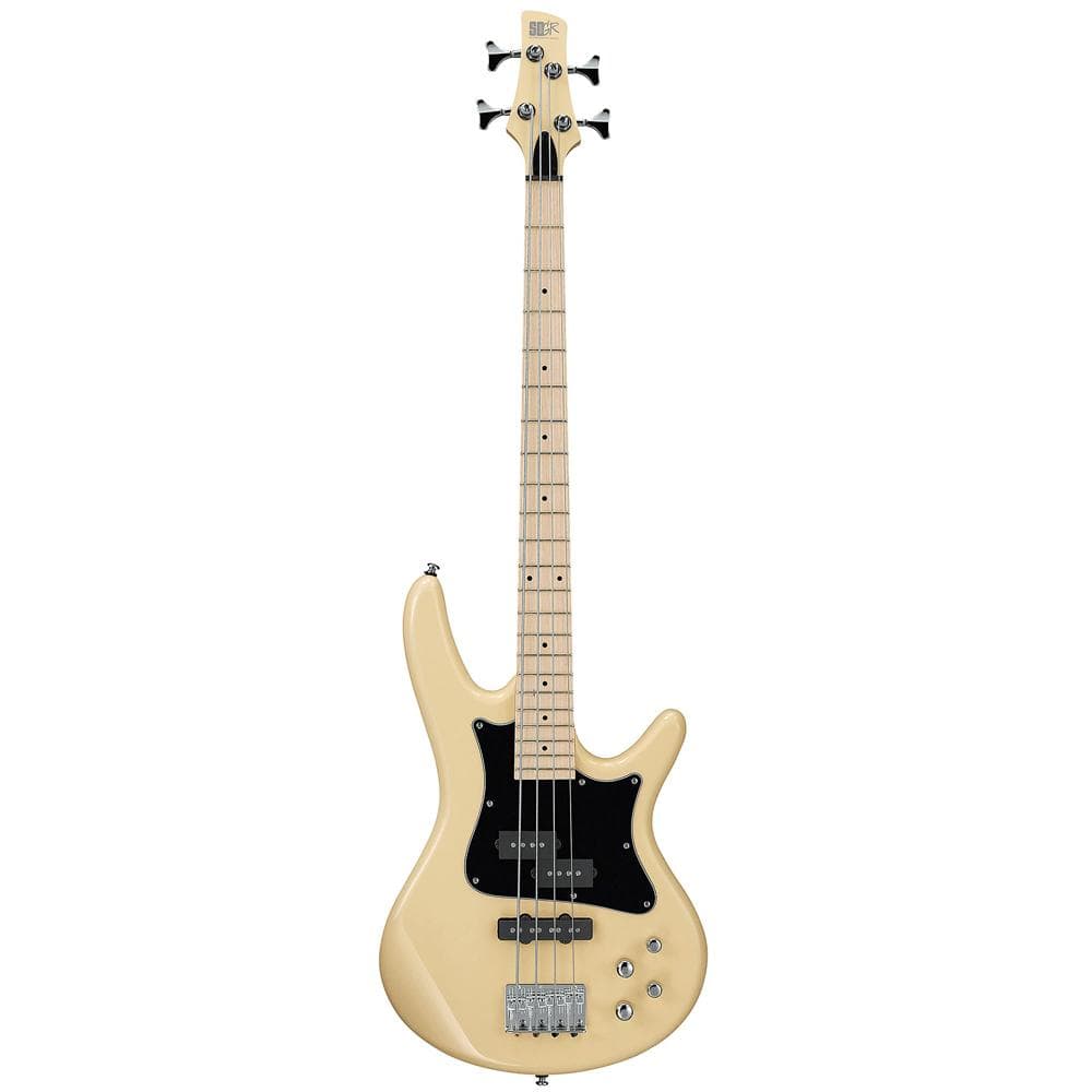 ibanez bass guitars ibanez sr mezzo srmd200k 4-string electric bass guitar - vintage white