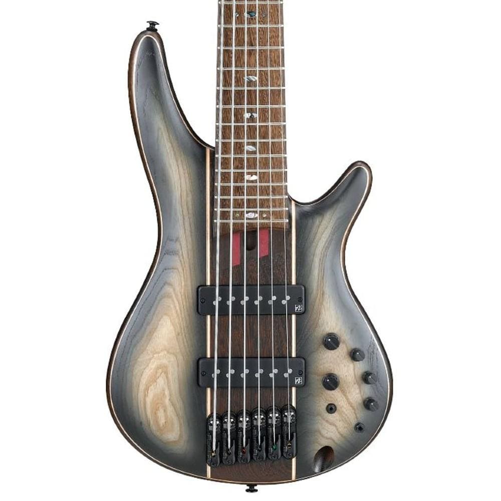ibanez bass guitars ibanez sr premium series sr1346b 6-string electric bass guitars with bag - dual shadow burst flat