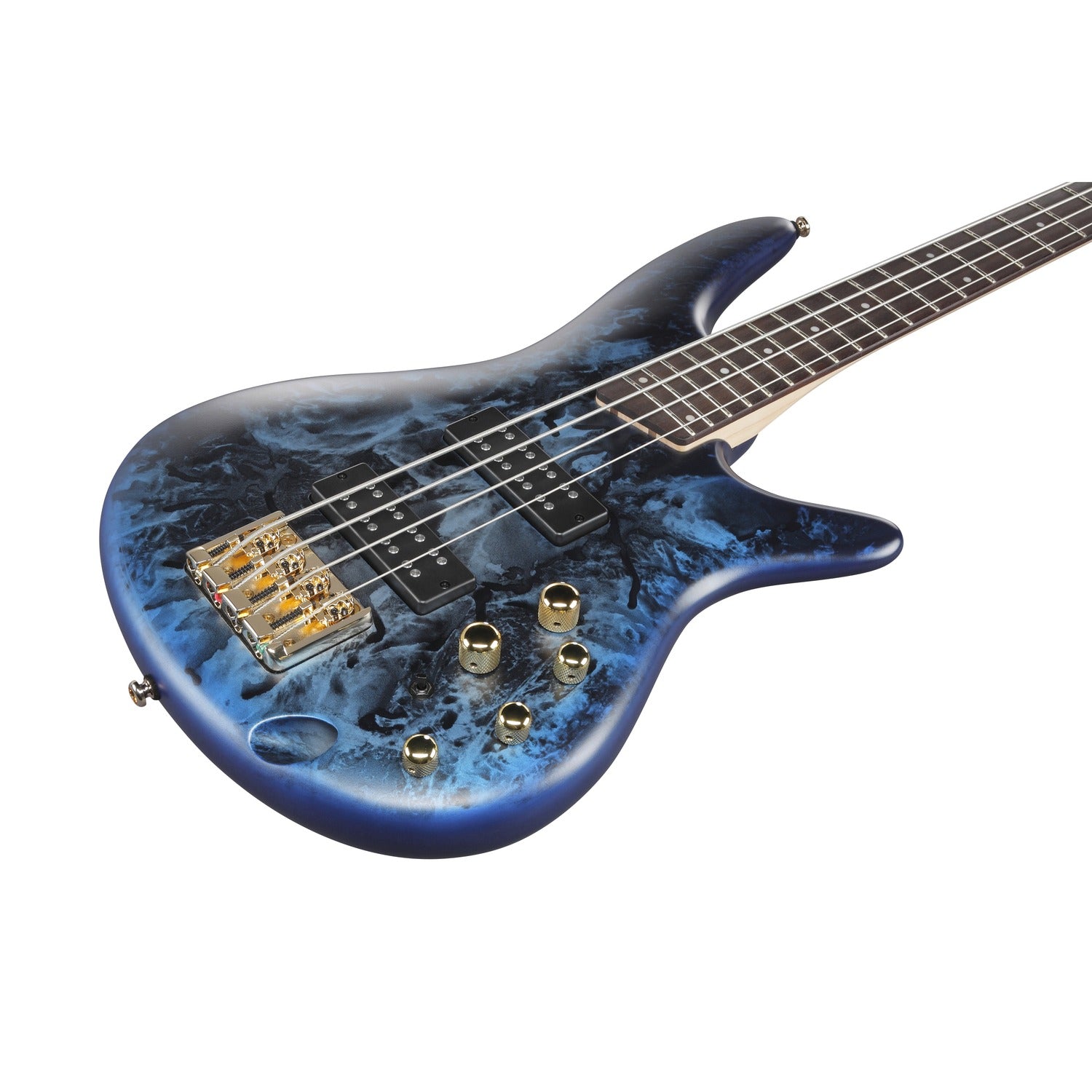 Ibanez Bass Guitars Ibanez SR300EDX 4 String Electric Bass Guitar#color_cosmic-blue-frozen-matte