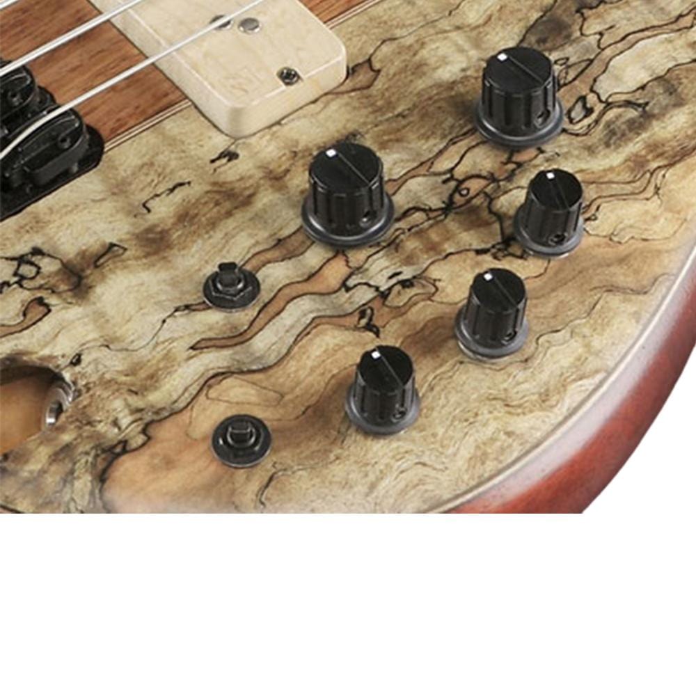 ibanez bass guitars ibanez sr5 smltd 5 string limited edition bass guitar - natural flat - open box