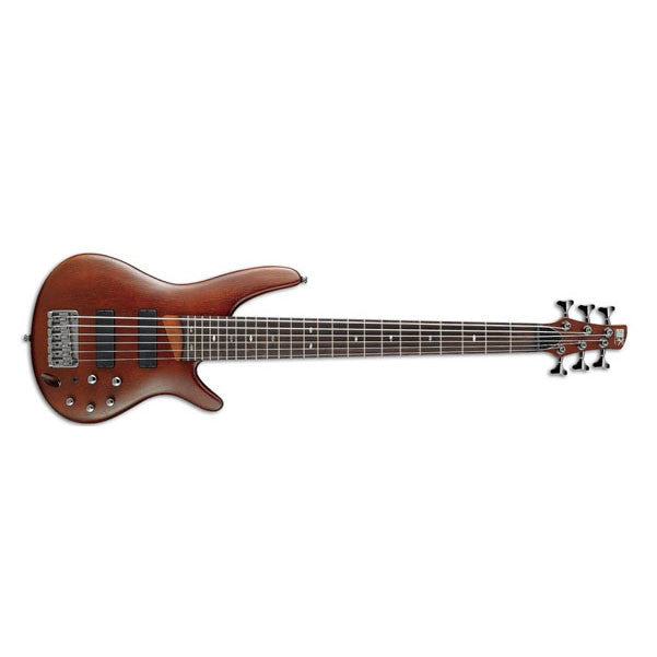 ibanez bass guitars ibanez sr506 6-string bass guitar - brown mahogany