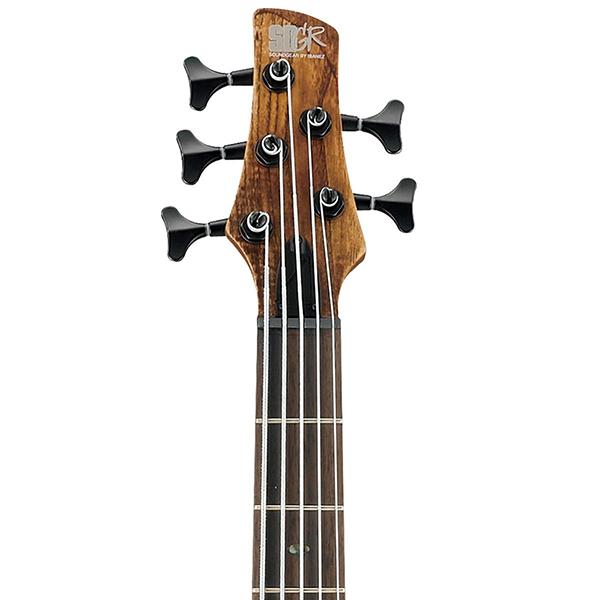 ibanez bass guitars ibanez sr655 5 string bass guitar - antique brown stained