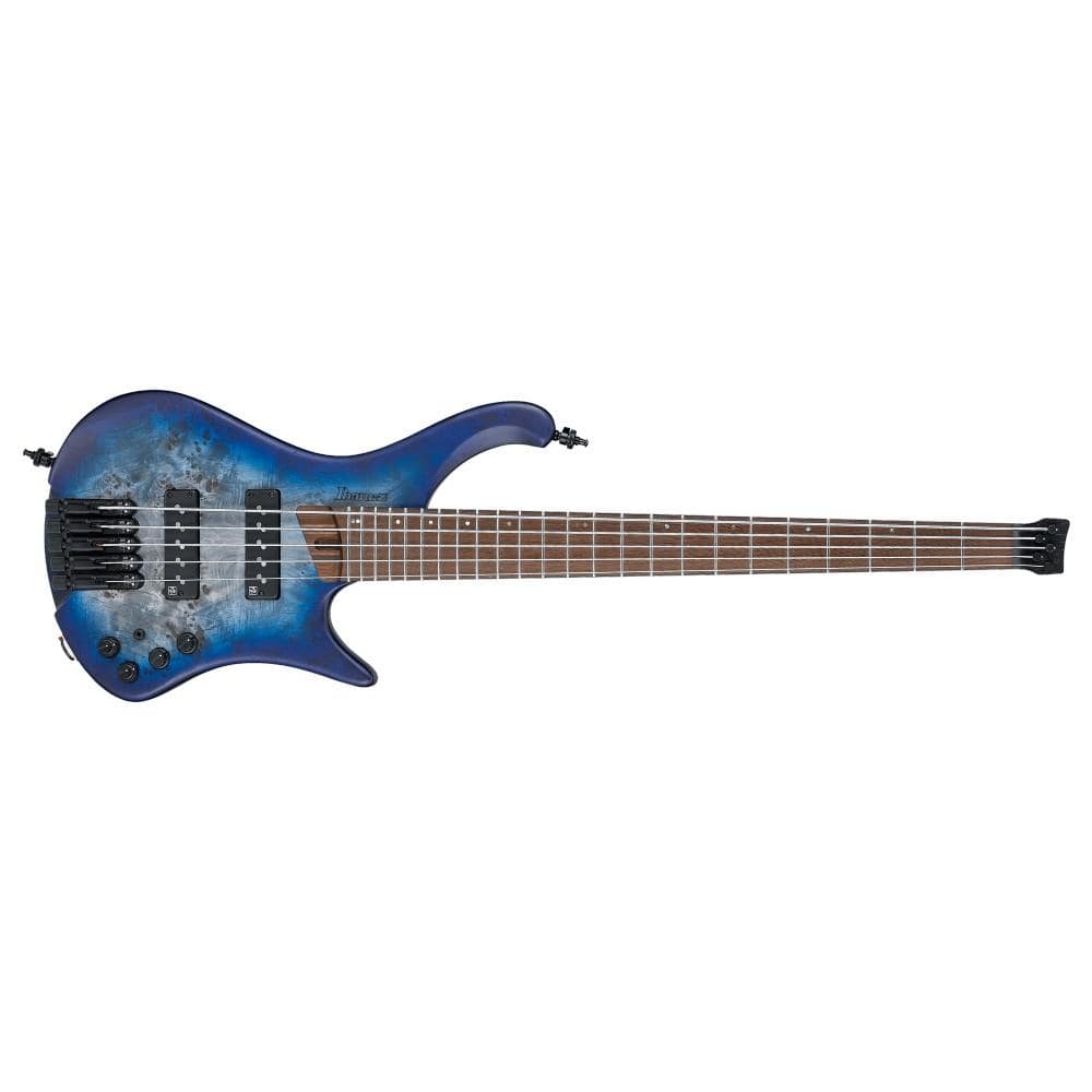 ibanez bass guitars pacific blue burst flat ibanez ehb1505 headless electric 5 string bass guitar with bag