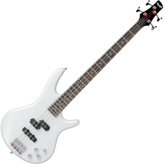 Ibanez Bass Guitars Pearl White Ibanez GSR200 SR Gio Series 4-String Bass Guitar
