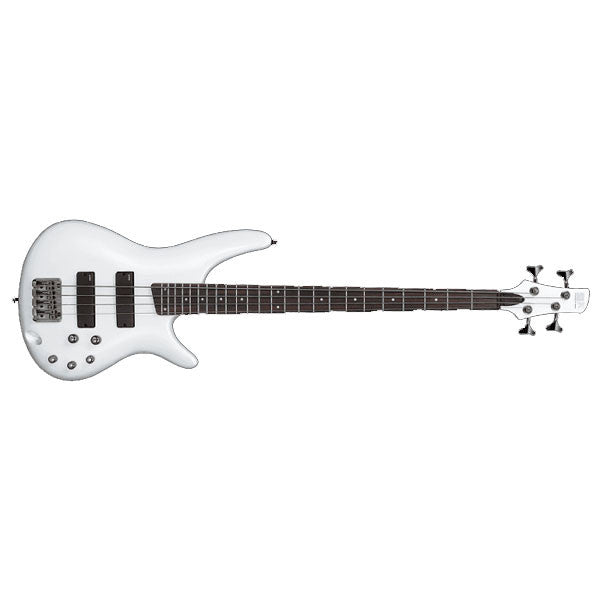 ibanez bass guitars pearl white ibanez sr300 4-string bass guitar
