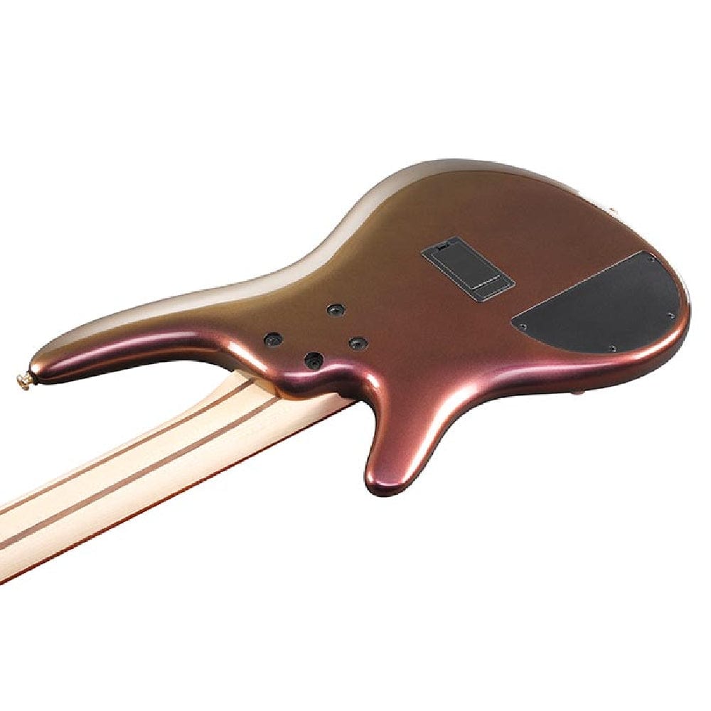 ibanez bass guitars rose gold chameleon ibanez sr305edx sr standard series 5 string bass guitar