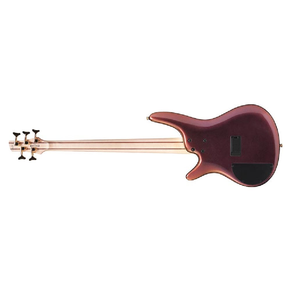 ibanez bass guitars rose gold chameleon ibanez sr305edx sr standard series 5 string bass guitar