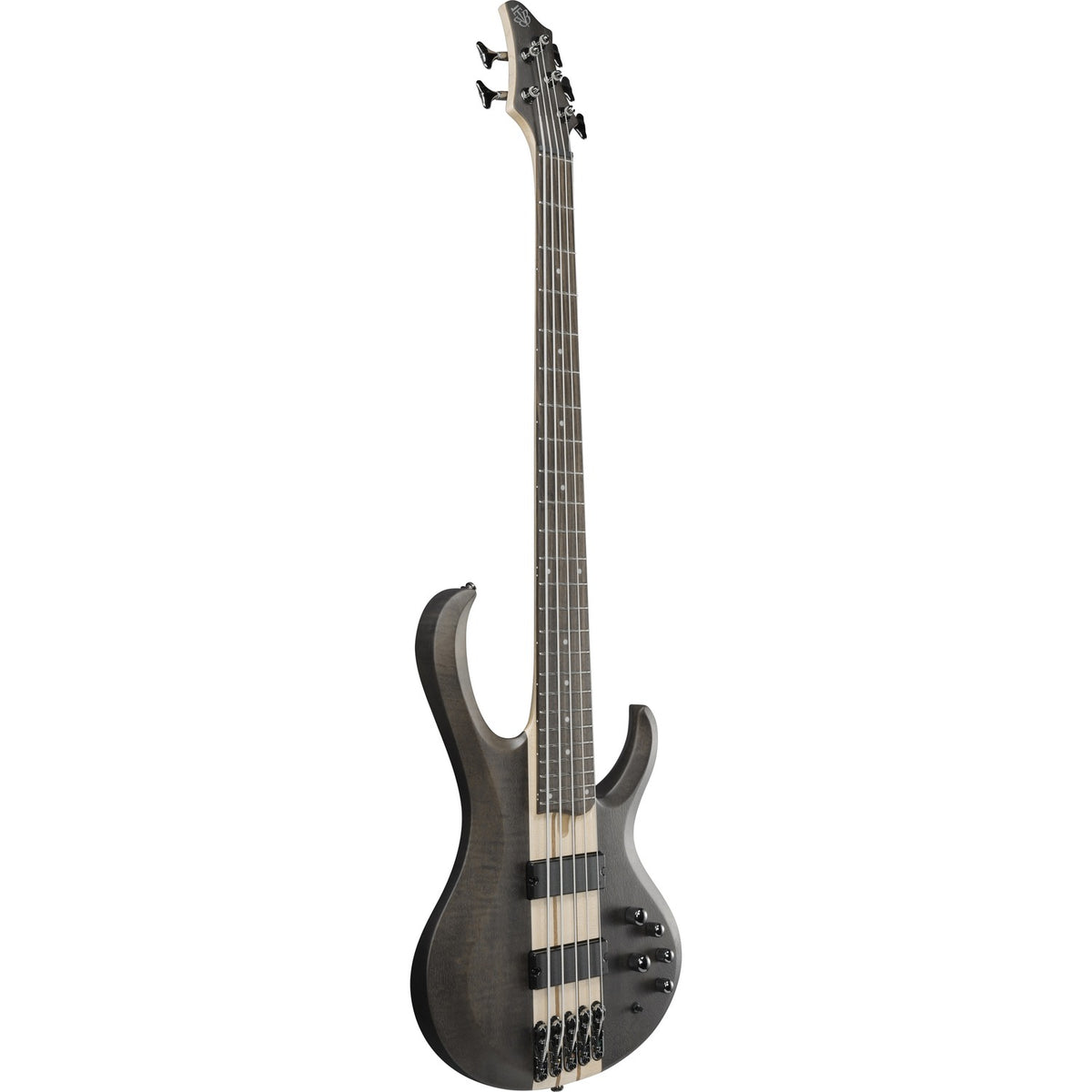 Ibanez Bass Guitars Transparent Gray Flat Ibanez BTB605 BTB Series 5 String Bass Guitar