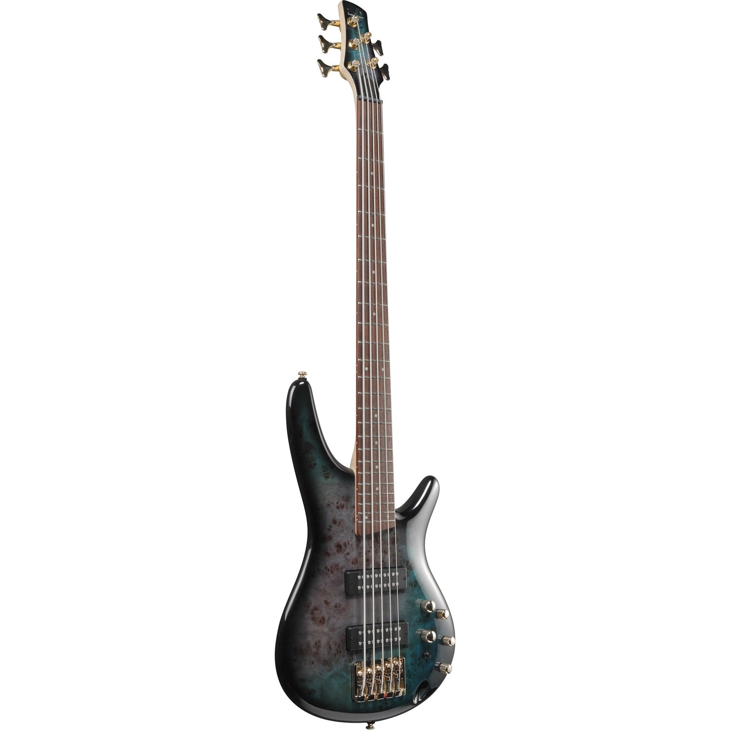 Ibanez Bass Guitars Tropical Seafloor Burst Ibanez SR405EPBDX-TSU SR Series 5 String Bass Guitar - Tropical Seafloor Burst