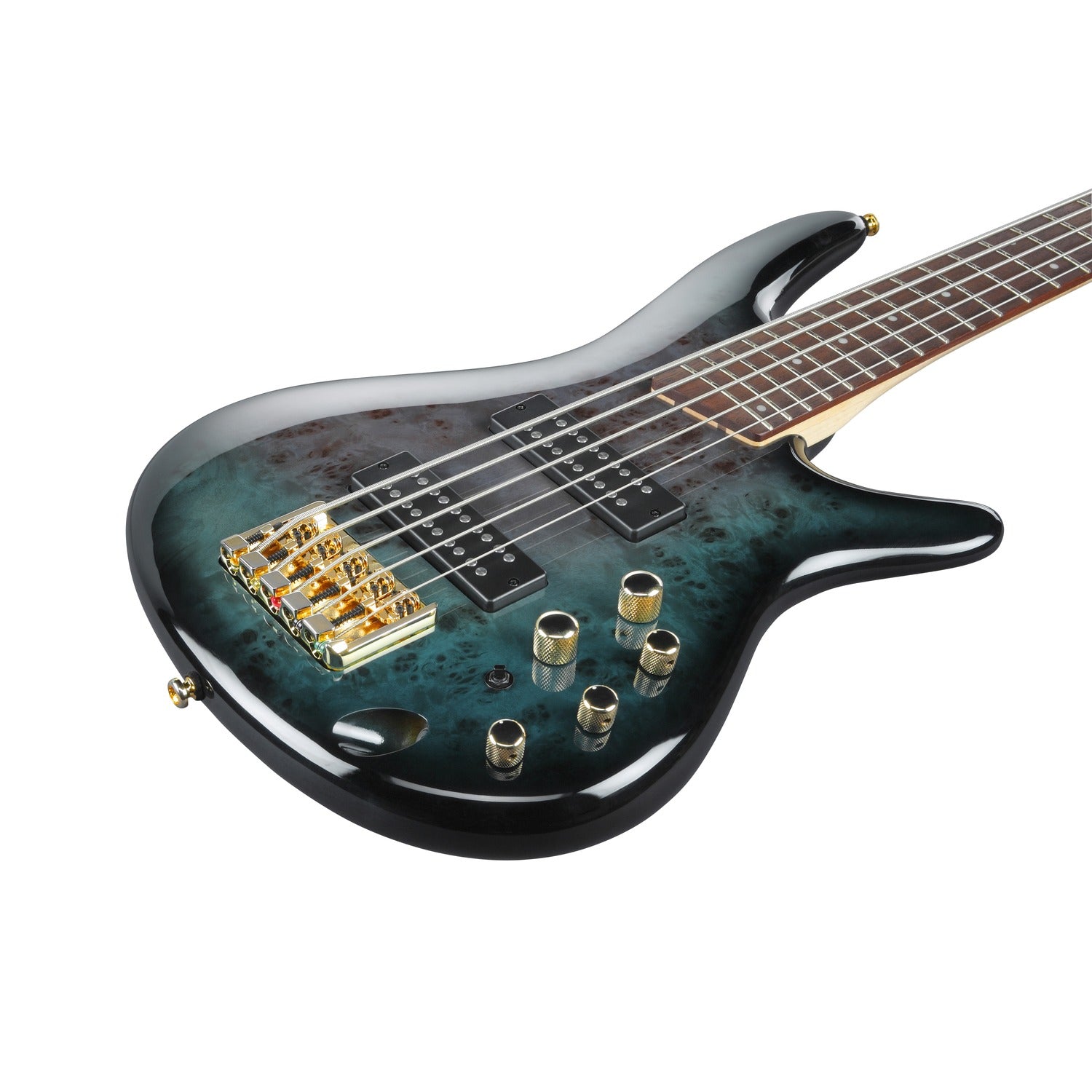 Ibanez Bass Guitars Tropical Seafloor Burst Ibanez SR405EPBDX-TSU SR Series 5 String Bass Guitar - Tropical Seafloor Burst