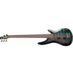 Ibanez Bass Guitars Tropical Seafloor Burst Ibanez SR405EPBDX-TSU SR Series 6 String Bass Guitar - Tropical Seafloor Burst