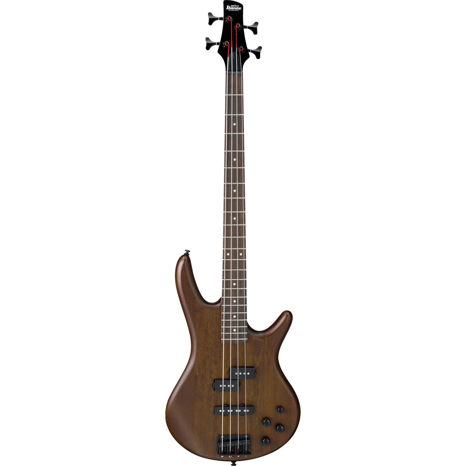 Ibanez Bass Guitars Walnut Flat Ibanez GSR200B SR Gio Series 4 String Bass Guitar
