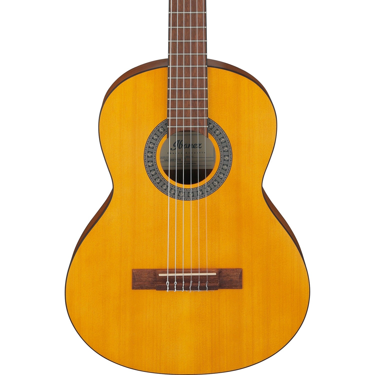 Ibanez Classical Guitars Open Pore Amber Ibanez GA2 6 String Classical Guitar