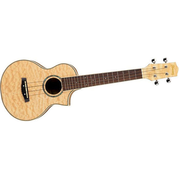 ibanez concert ukuleles ibanez uew10qm concert ukulele - natural