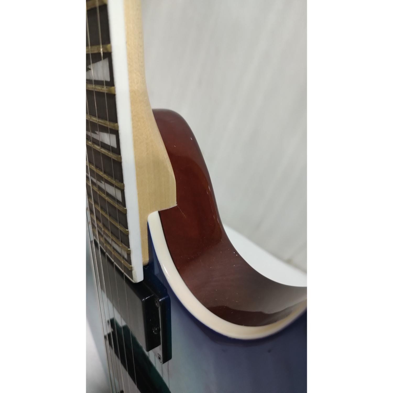 Ibanez Electric Guitars 202601024162 Ibanez GRGR221PA RG Gio Series Electric Guitar Aqua Burst - Open Box #barcode_202601024162