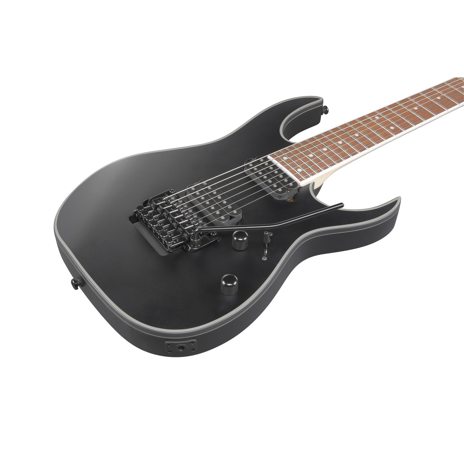 Ibanez Electric Guitars Black Flat Ibanez RG7420EX RG 7 String Electric Guitar