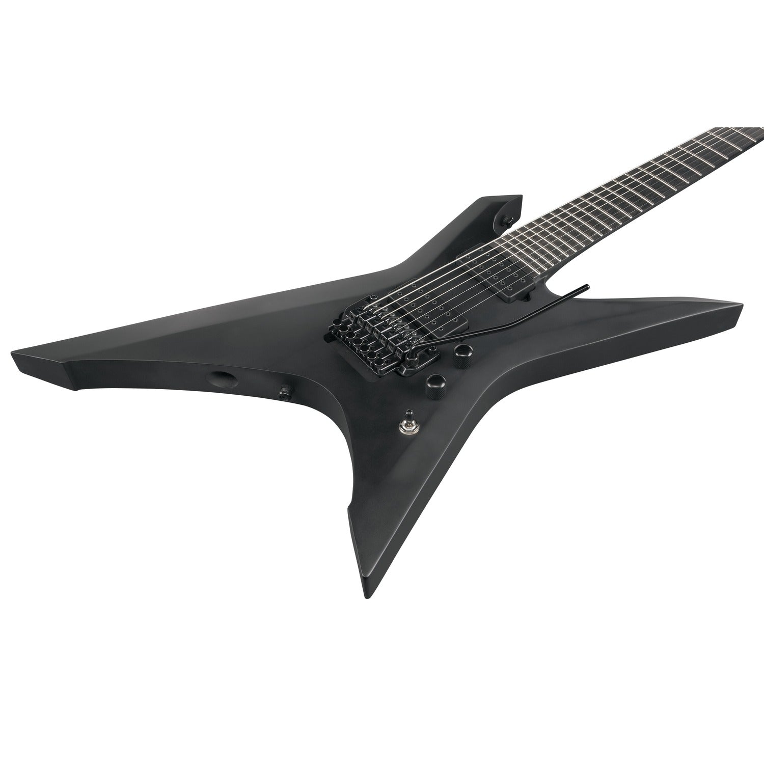 Ibanez Electric Guitars Black Flat Ibanez X IronLabel Series XPTB720 7 String Electric Guitar