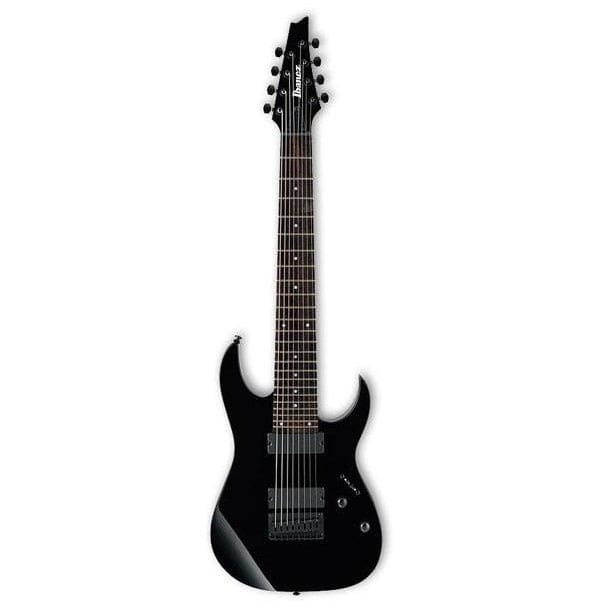 ibanez electric guitars black ibanez rg8 8-string electric guitar