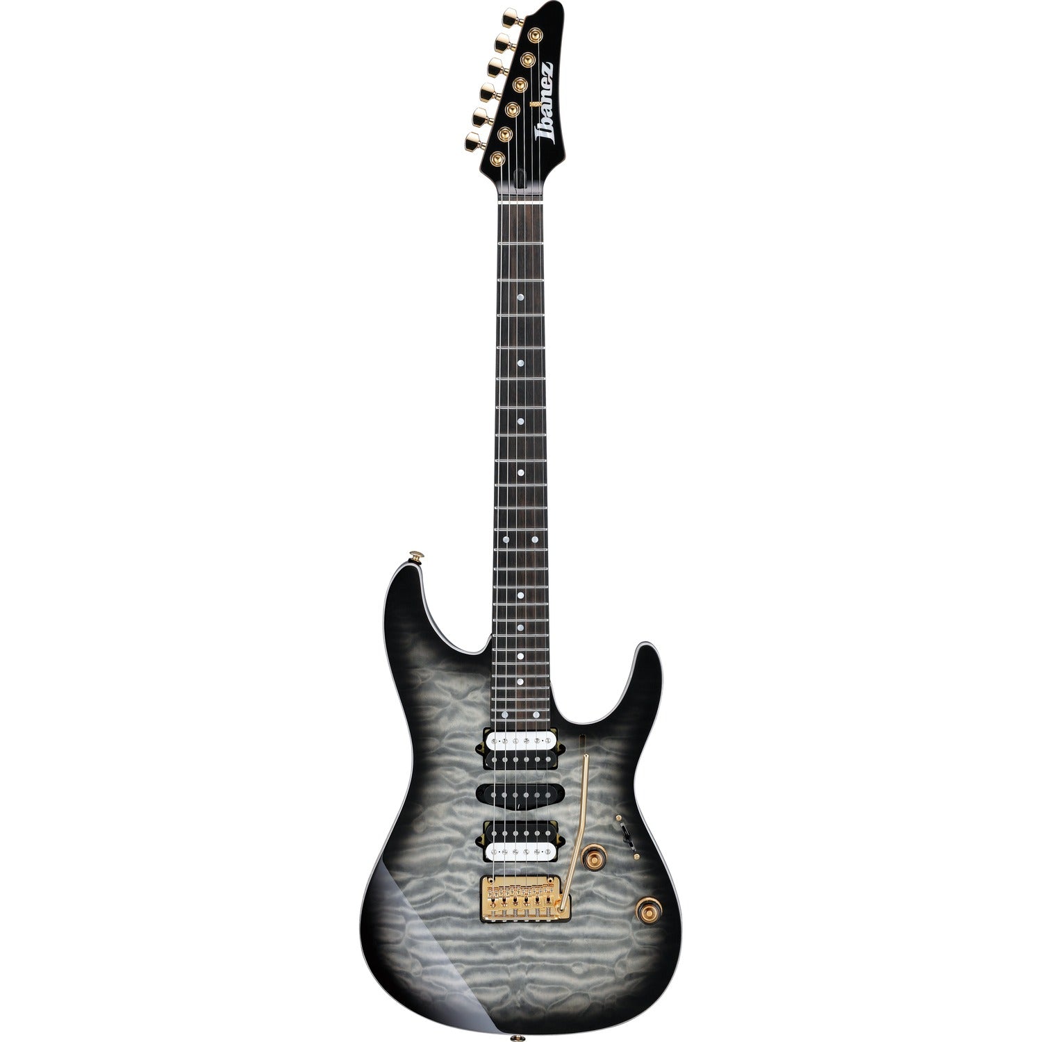 Ibanez Electric Guitars Black Ice Burst Ibanez AZ47P1QM Electric Guitar with Gig Bag