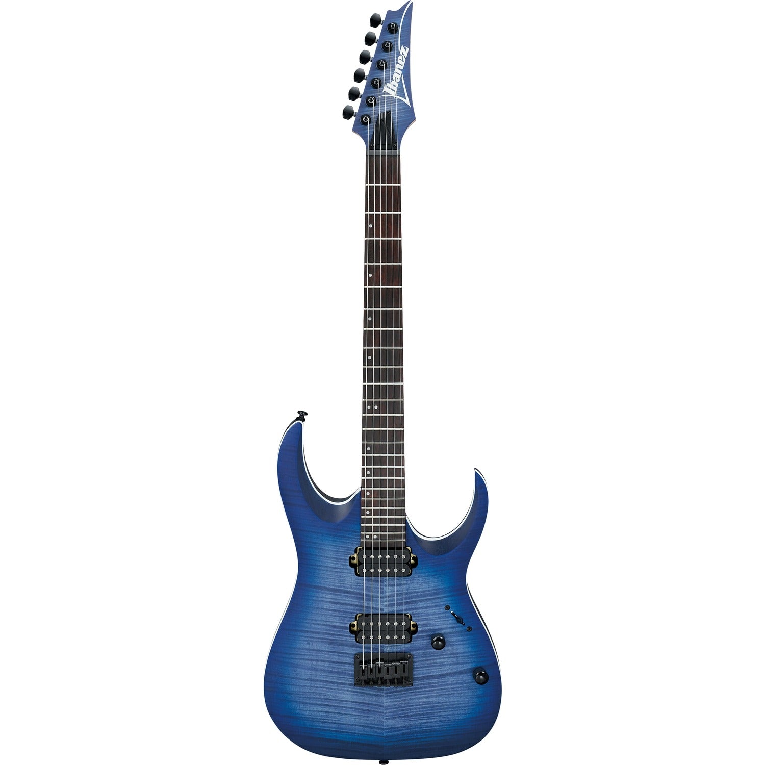 Ibanez Electric Guitars Blue Lagoon Burst Flat Ibanez RGA42FM RGA Standard Series Electric Guitar
