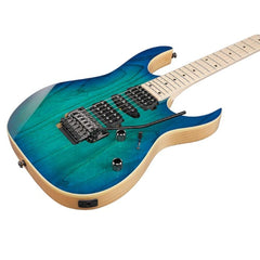 Ibanez Electric Guitars Blue Moon Burst Ibanez RG470AHM RG 6 String Electric Guitar