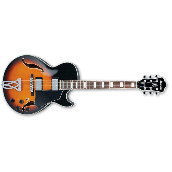 ibanez electric guitars brown sunburst ibanez ag75 hollow body electric guitar