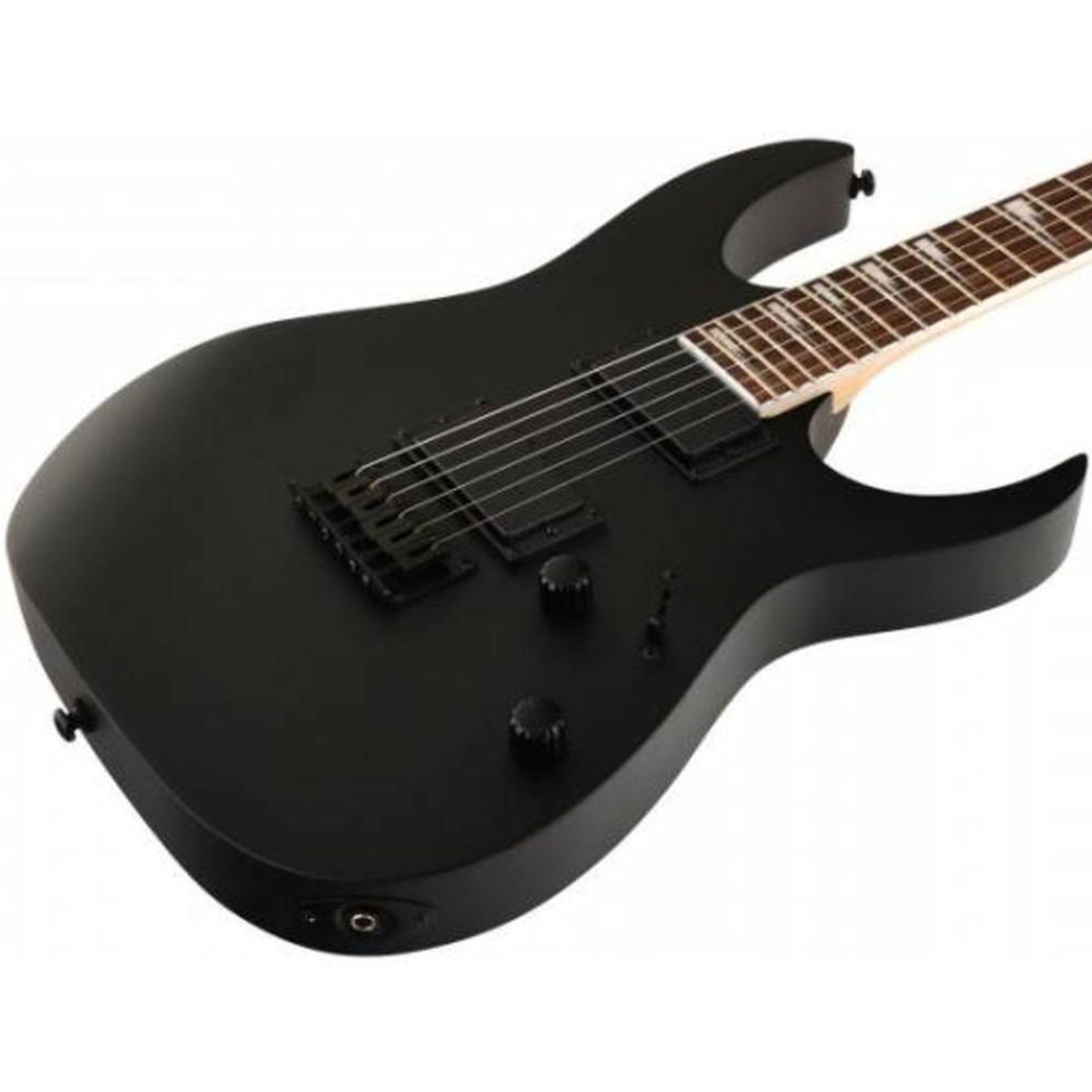 ibanez electric guitars bundles ibanez grg121dx rg gio series electric guitar with gigbag, tuner, strap, picks, polishing cloth, cable & e-book #color_flat-black