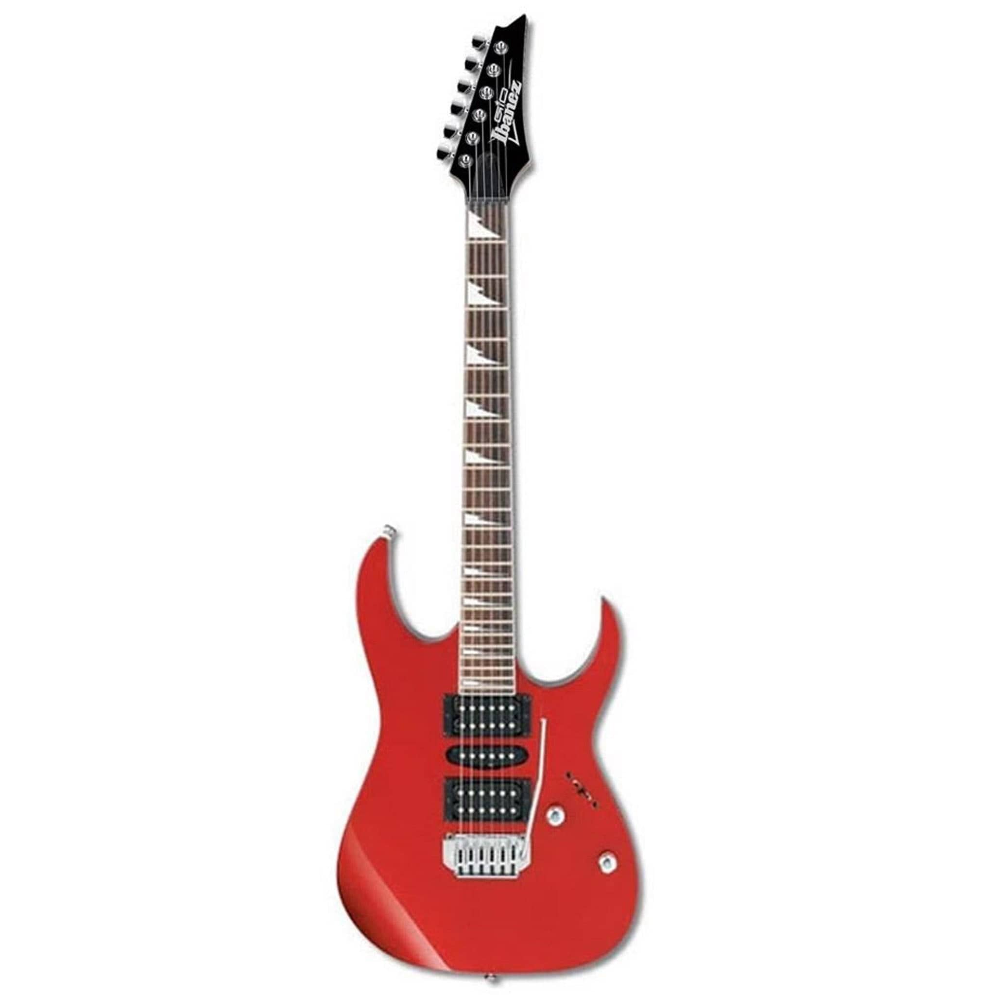 ibanez electric guitars candy apple ibanez grg170dx rg gio series double cutaway 6 string electric guitar #color_candy-apple
