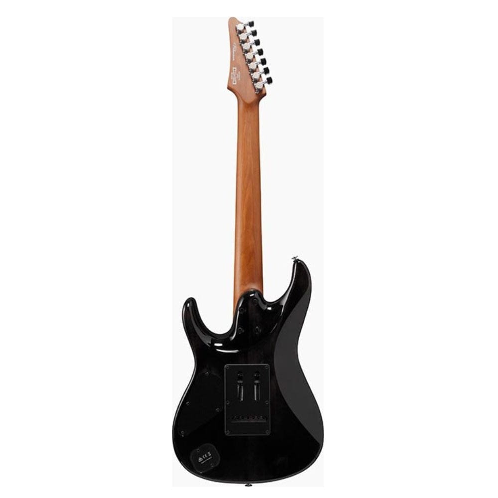 ibanez electric guitars charcoal black burst ibanez az427p1pb premium az series 7 string electric guitar with gigbag - charcoal black burst