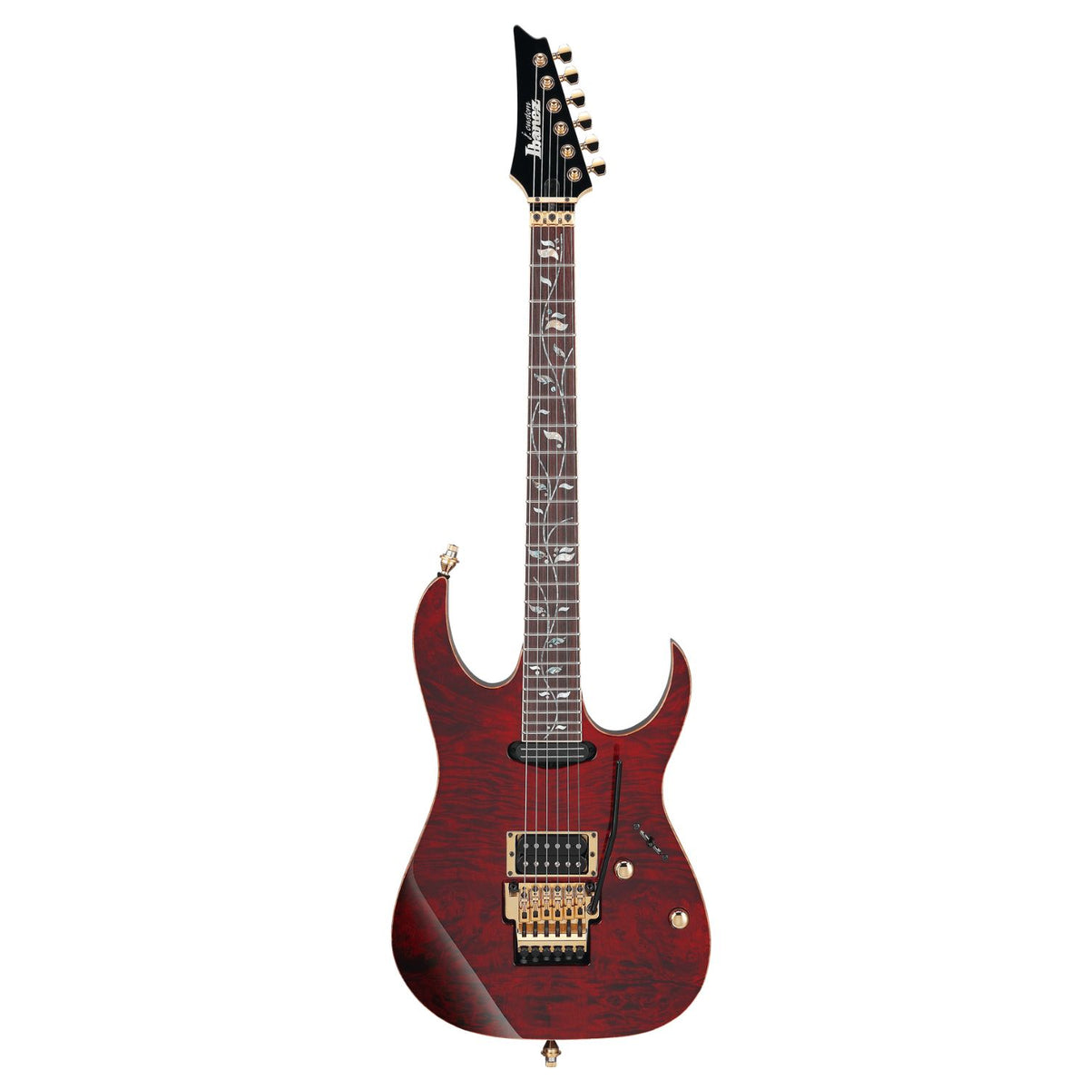 Ibanez Electric Guitars Charmant Wine Red Ibanez RG8565R RG Series J.Custom Electric Guitar with Case