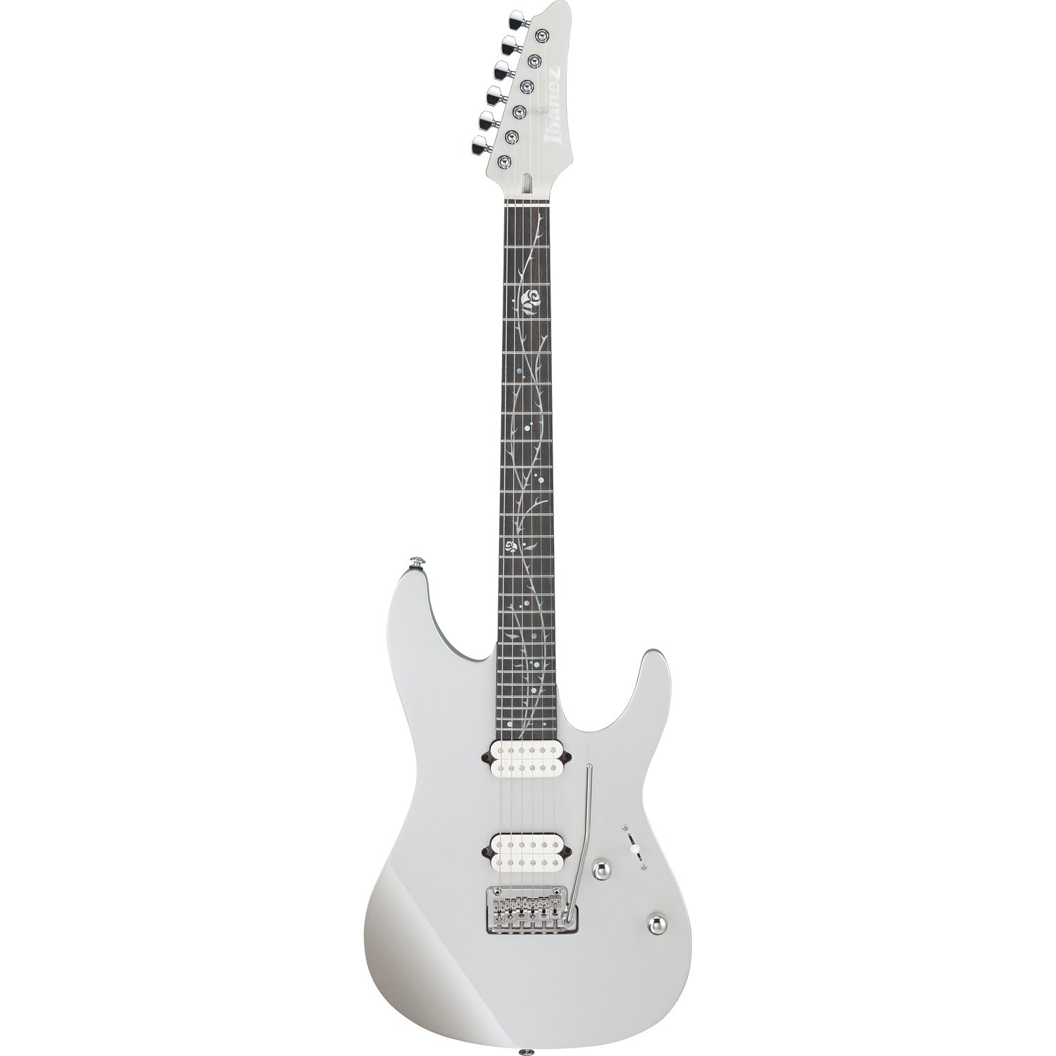 Ibanez Electric Guitars Classic Silver Ibanez TOD10 Tim Henson Signature 6 String Electric Guitar