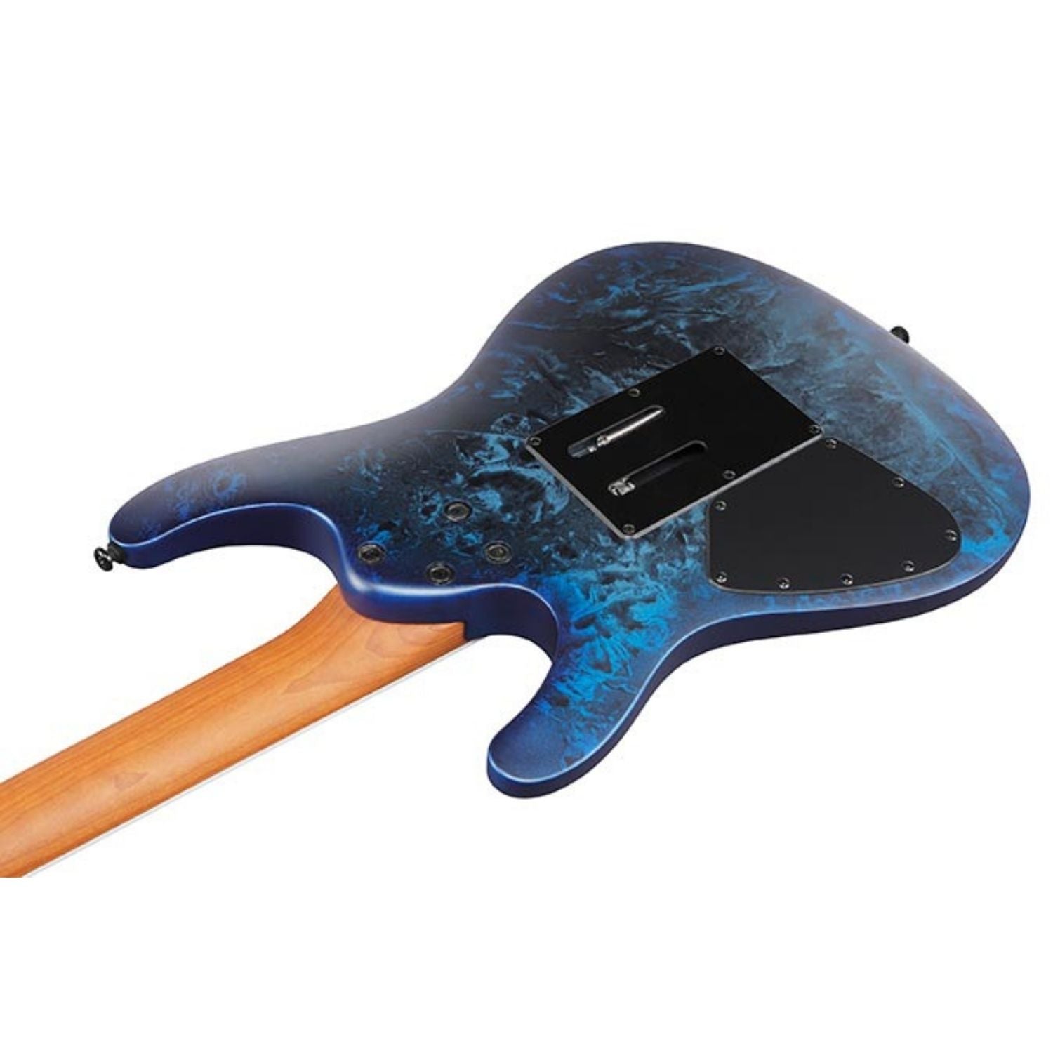 Ibanez Electric Guitars Cosmic Blue Frozen Matte Ibanez S770 S Series 6 String Electric Guitar