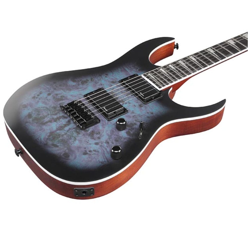 ibanez electric guitars deep dusk burst flat ibanez grg121par 6 string electric guitar