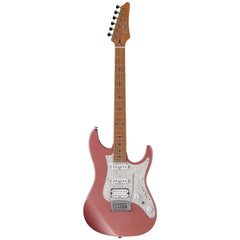 Ibanez Electric Guitars Hazy Rose Metallic Ibanez AZ2204 Prestige 6 String Electric Guitar with Case